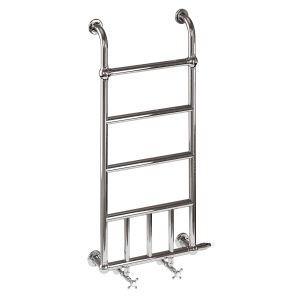 Burlington Chaplin Chrome Traditional Towel Rail 1142 x 542mm