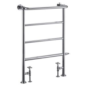 Burlington Berkeley Chrome Traditional Towel Rail 950 x 642mm