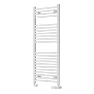 Eastbrook Biava HV Gloss White Towel Rail 1118 x 450mm