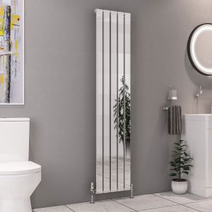 Eastbrook Deddington Chrome Steel Designer Radiator 1800 x 390mm