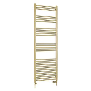 Eastbrook Wendover Brushed Brass Towel Rail 1800 x 600mm