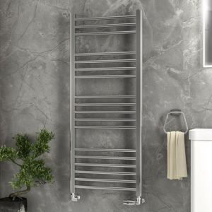 Eastbrook Wendover Polished Stainless Steel Towel Rail 1200 x 500mm