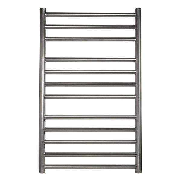 JTP INOX Brushed Stainless Steel Towel Rail 800 x 500mm