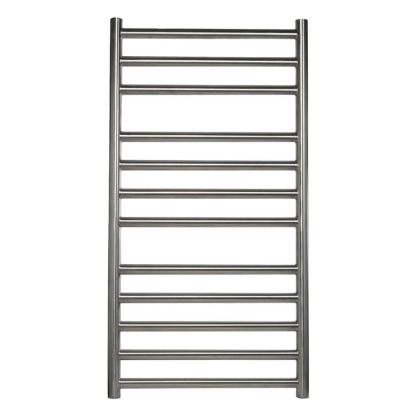 JTP INOX Brushed Stainless Steel Towel Rail 800 x 400mm