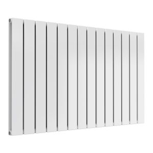 Reina Flat White Double Panel Designer Radiator 600 x 1032mm