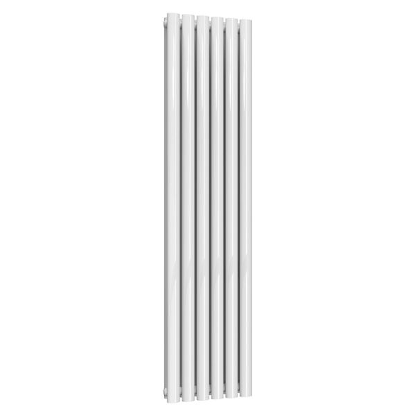 Reina Neva White Double Panel Designer Radiator 1500 x 354mm