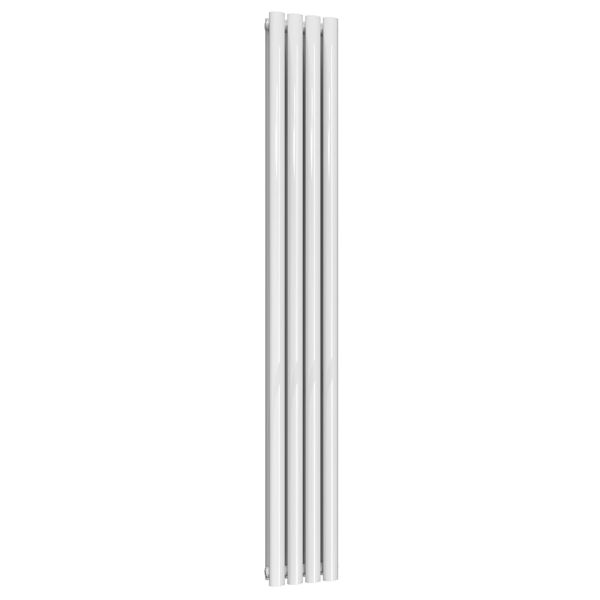 Reina Neva White Double Panel Designer Radiator 1800 x 236mm