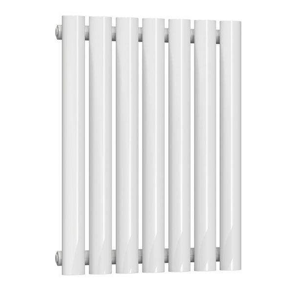 Reina Neva White Single Panel Designer Radiator 550 x 413mm