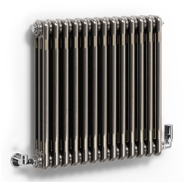 Terma Colorado Clear Lacquer 3 Column Radiator 600 x 609mm, 3 Column