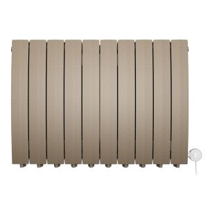 Terma Bergamo Quartz Mocha Designer Electric Radiator 590 x 800mm