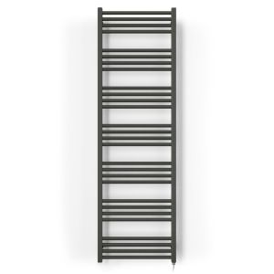 Terma Fiona Sparkling Grey Electric Towel Rail with SIM Element 1620 x 500mm