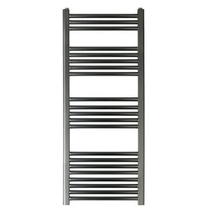 JTP VOS Brushed Black Towel Rail 1200 x 500mm