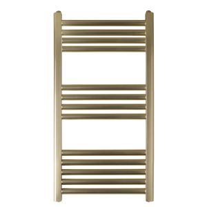 JTP VOS Brushed Brass Towel Rail 1200 x 400mm
