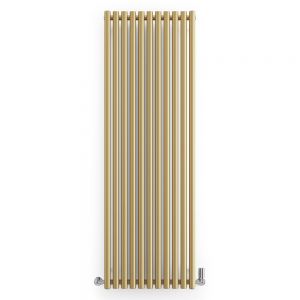 Terma Rolo Room Brass Designer Radiator 1800 x 590mm