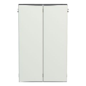 Zehnder Blok White Aluminium Designer Radiator 590 x 327mm