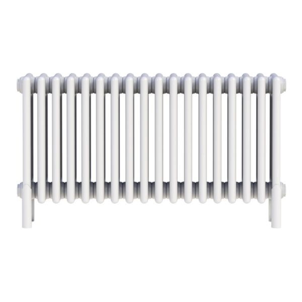 Zehnder Charleston White 4 Column Radiator with Feet 475 x 854mm
