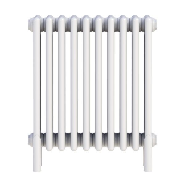 Zehnder Charleston White 4 Column Radiator with Feet 575 x 486mm