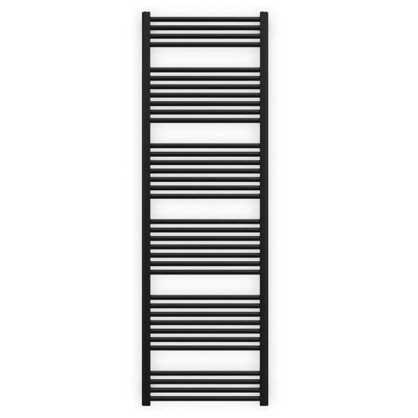 Zehnder Deline Matt Black Towel Rail 1866 x 600mm