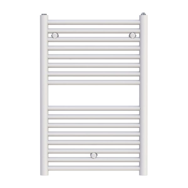 Zehnder Klaro White Towel Rail 748 x 500mm