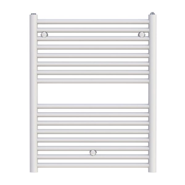 Zehnder Klaro White Towel Rail 748 x 600mm